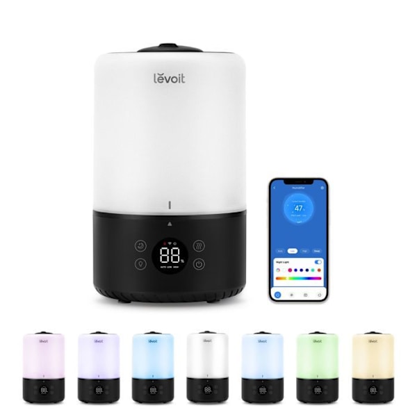 LEVOIT - Luftfuktare Dual 200S Smart Top-Fill