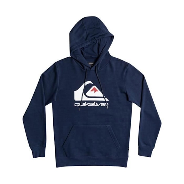 Quiksilver Big Logo huvtröja - blå - XL Blå XL