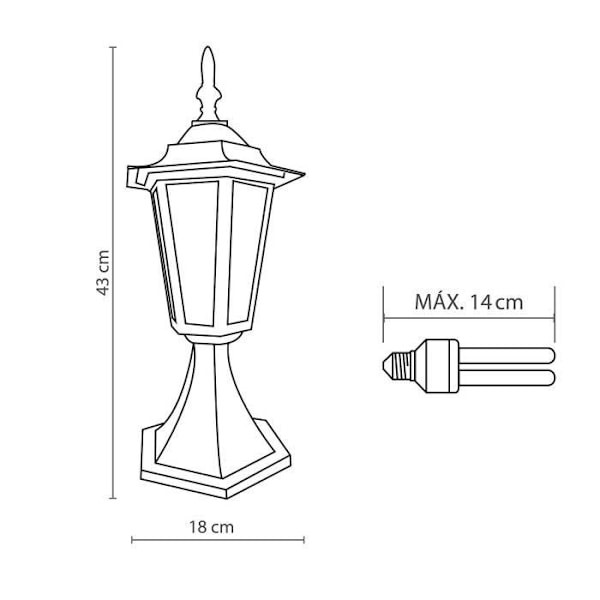 Dayron -Sobremuro exteriör Vit - 09182