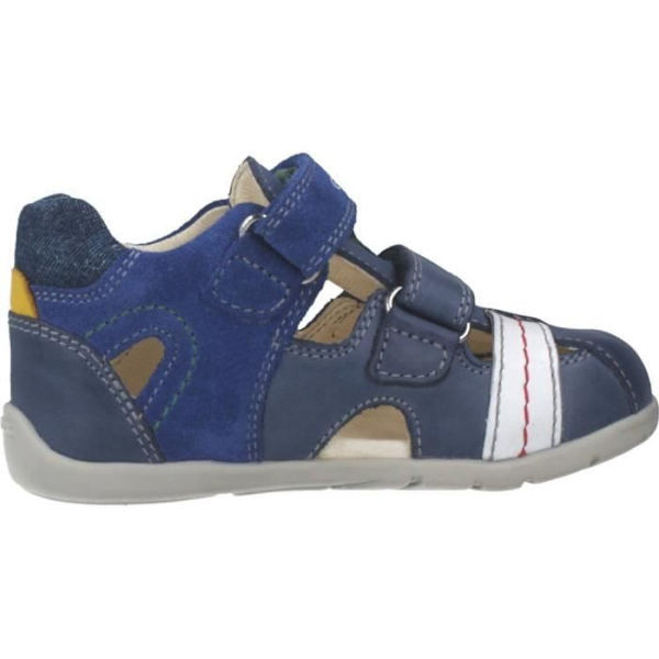 Sandaler - Geox - 92861 - Blå - Kille - Sula i läder Blå 25