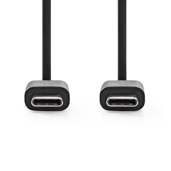 USB-kabel - NEDIS - CCGL60700BK10 - USB-C Hane - 60 W - 1.00 m - Svart