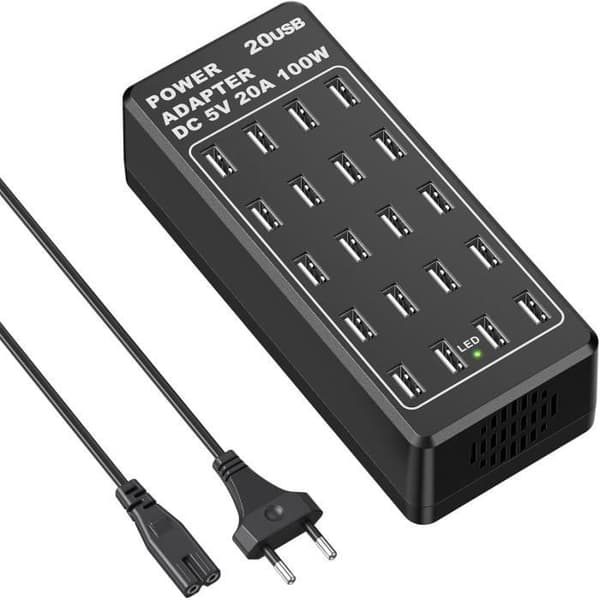 USB-laddare 20 portar - sccvee