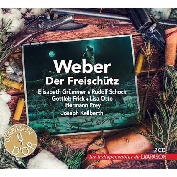 Cd klassisk musik Diapason Der Freischütz