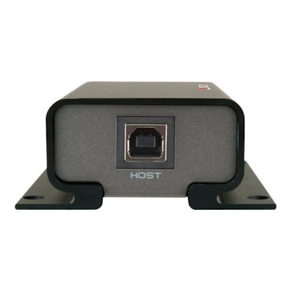 USB-förlängare - LINDY - RS-232 - 2000 m - Full duplext - Trådad - Svart