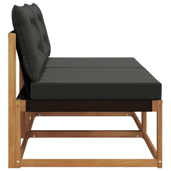 vidaXL 2-delad utomhussoffa 900643