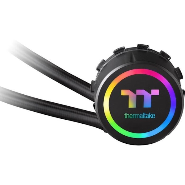 AIO CPU vattenkylare för PC - THERMALTAKE - Water 3.0 240 A-RGB Sync - 240 mm CPU vattenkylare Kit (CL-W233-PL12SW-A)