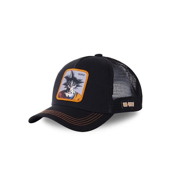 Capslab Keps Herr & Dam DRAGON BALL Z, justerbar Truckerkeps, - Svart (huvudomkrets 55,5 till 60 cm) Svart