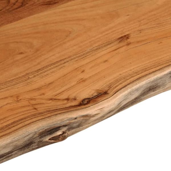 vidaXL Badrumskomponent 90x60x2,5 cm rektangulär akacia 370261