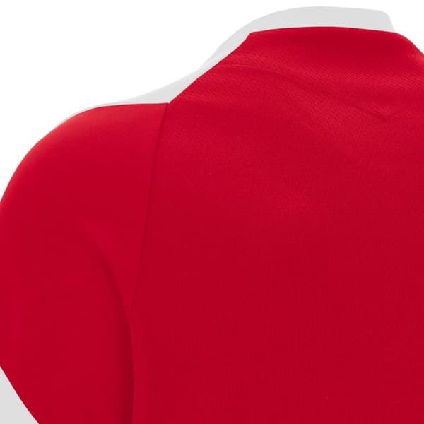 Maillot Macron Golem röd/vit M