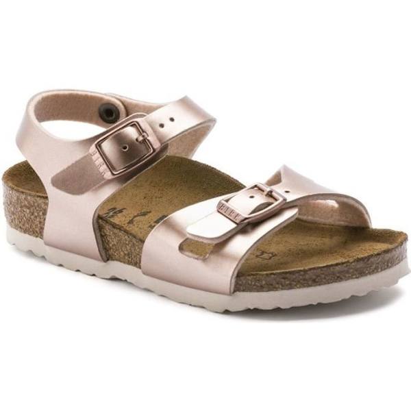 Barnsandaler - Birkenstock - RIO ELECTRIC METALLIC - Rosa - Spänne - EVA sula Rosa 25