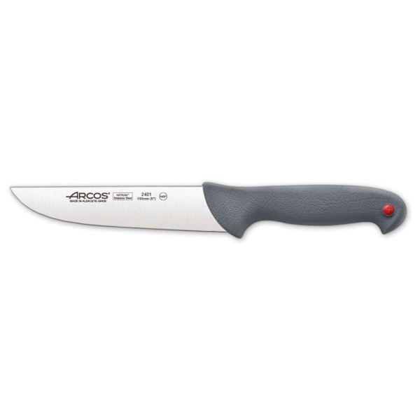 Slaktkniv - ARCOS - Color Prof - 15 cm blad i rostfritt stål - Ergonomiskt polypropenhandtag Olika färger på PP-klämmor