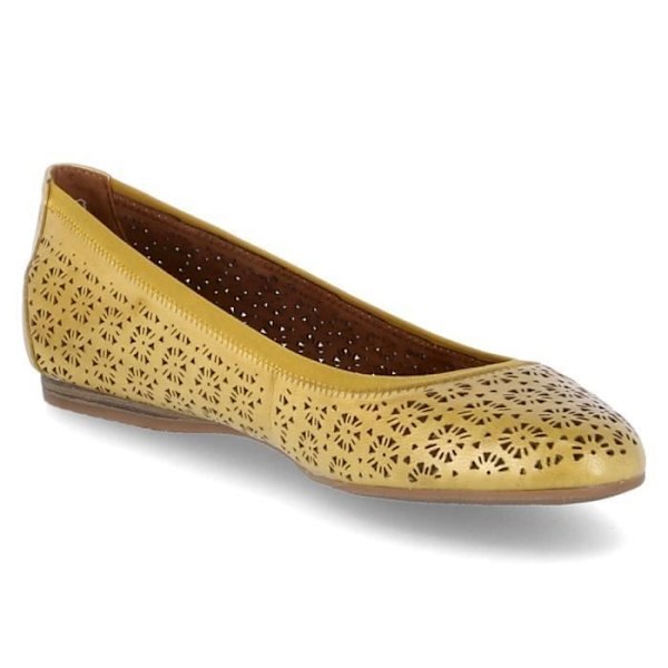Tamaris Ballerina Flats 112210724602 - Gul - Dam - Läder Gul 39