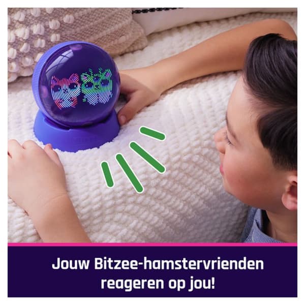 Bitzee Boule Hamster Mitt Interaktiva Djur lila