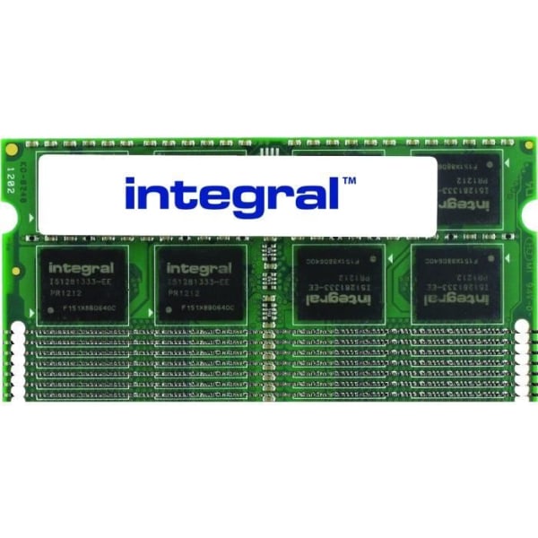 INTEGRAL EUROPE DRAM 4GB DDR3-1600 SoDIMM CL11 OBUFFERT 1,5V
