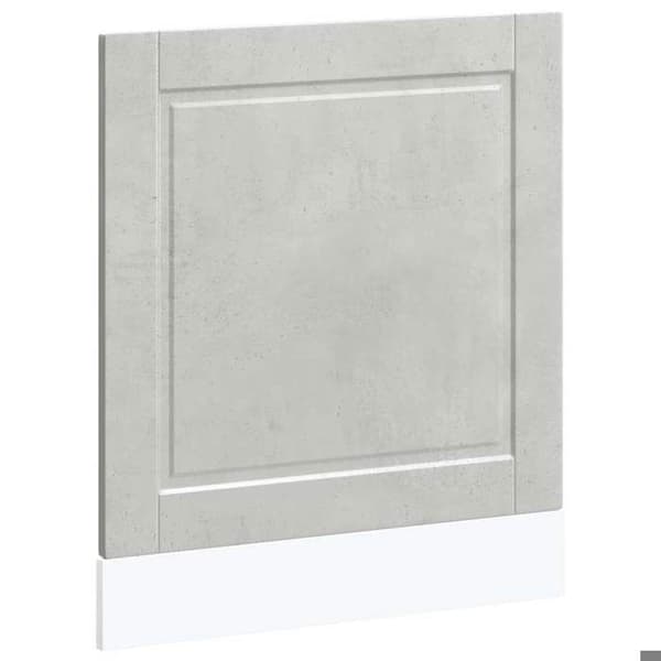 vidaXL Diskbords-panel Porto betonggrå 60x1,5x57 cm 854141