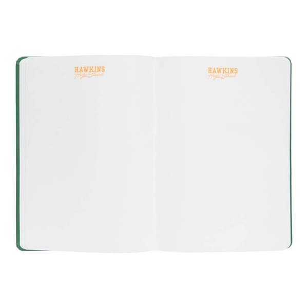 Cahier A5 - ERIK EDITORES - Stranger Things - Hårda pärmar - 96 sidor - Grön