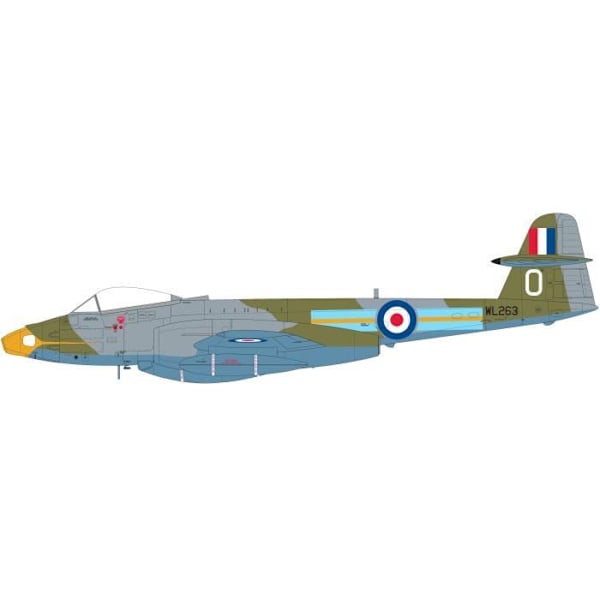Airfix Gloster Meteor FR9 1:48 modell - AIRFIX - Flygplansmodell - Ålder 8 år - Offentlig typ Barn