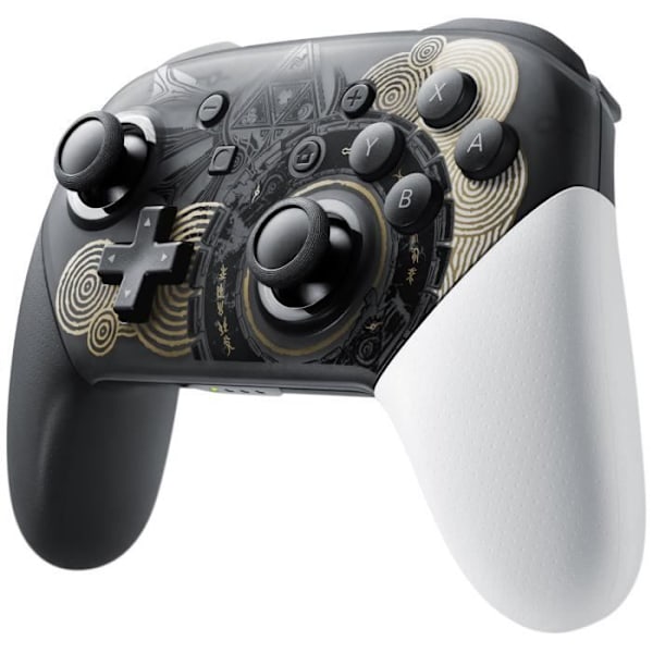 Switch Pro Controller för Nintendo Switch • The Legend of Zelda: Tears of the Kingdom Edition Svart, Vit & Guld