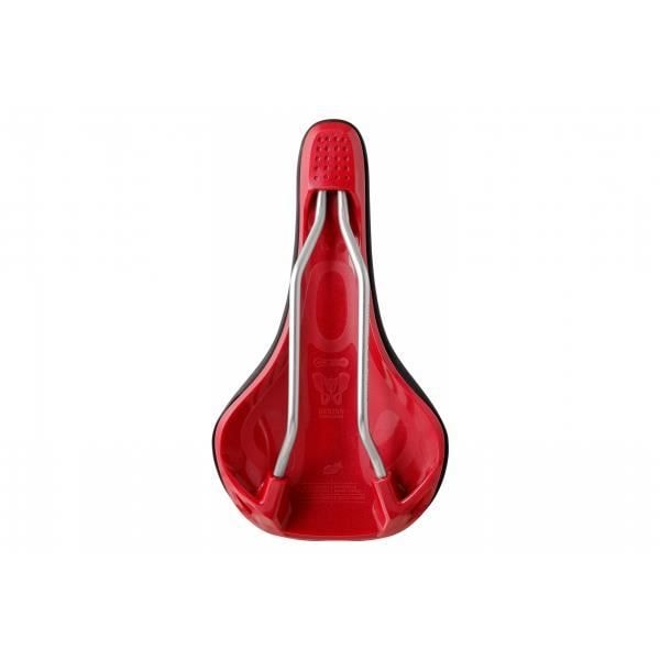 Spank Spike 160 downhill och freeride sadel - svart/röd - Replica Goeff Gulevich - 263x140 mm