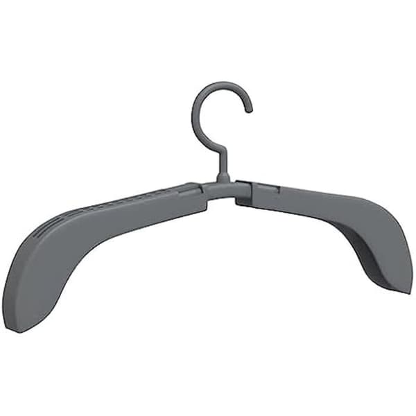 Utvidbara klädhängare - VIDAXL - Set om 5 - Grå - Plast - Modern design Grå