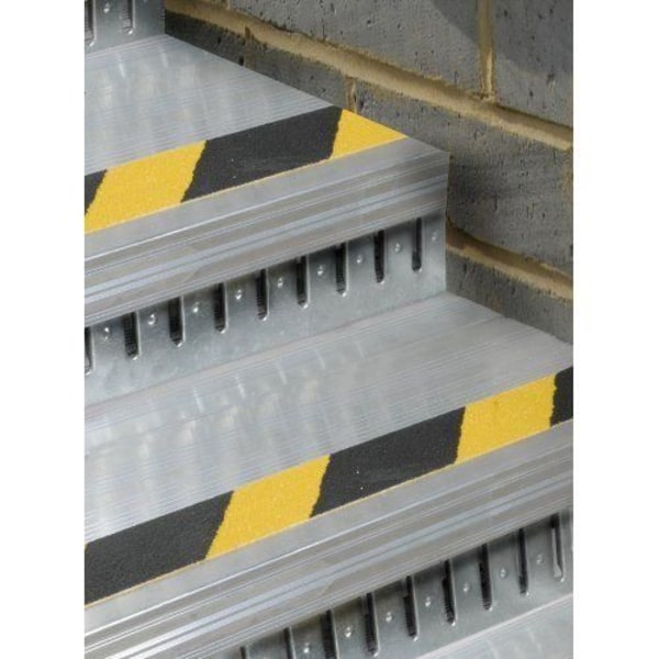 Sylglas ASTBLY Antisdämpande signaleringstejp Svart/gul 50 mm x 3 m (Import Storbritannien)