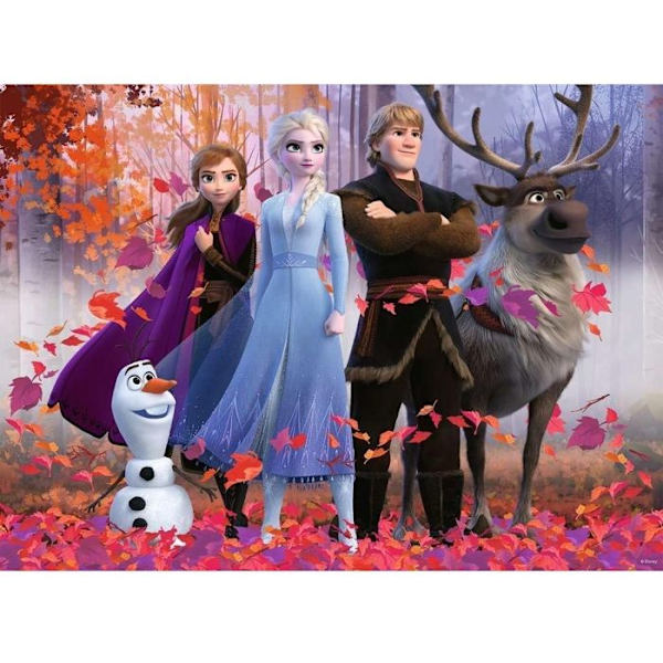 Frozen 2 Puzzle - Ravensburger - 100 XXL-bitar - Skogens magi Grön