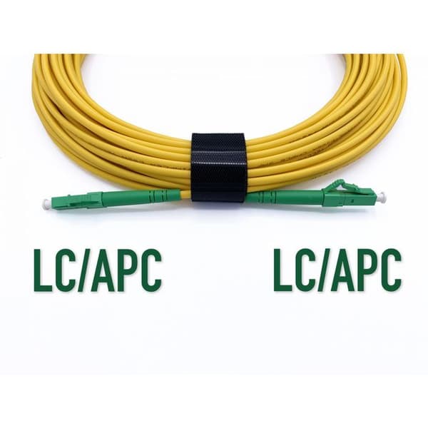 LC/APC till LC/APC OS2 Simplex Fiberkabel (Ref:2886) - 2M