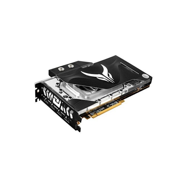 Powercolor - AXRX 6950XT 16GBD6-W3DH/OC - Liquid Devil AMD Radeon RX 6950 XT grafikkort med 16 GB GDDR6-minne
