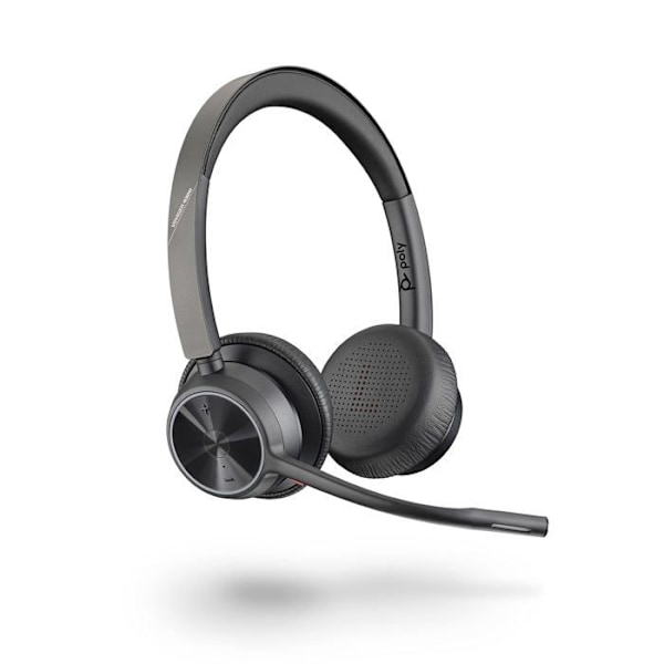 Headset - Bluetooth - trådlöst - USB-A - Poly - Poly Voyager 4300 UC Series 4320 - Headset - on-ear - Bluetooth - sa