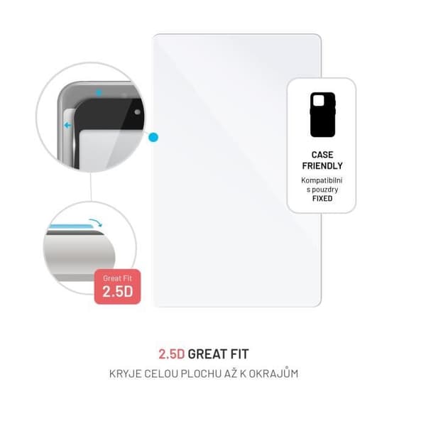 FIXED härdat skyddsglas för Xiaomi Redmi Pad, klart