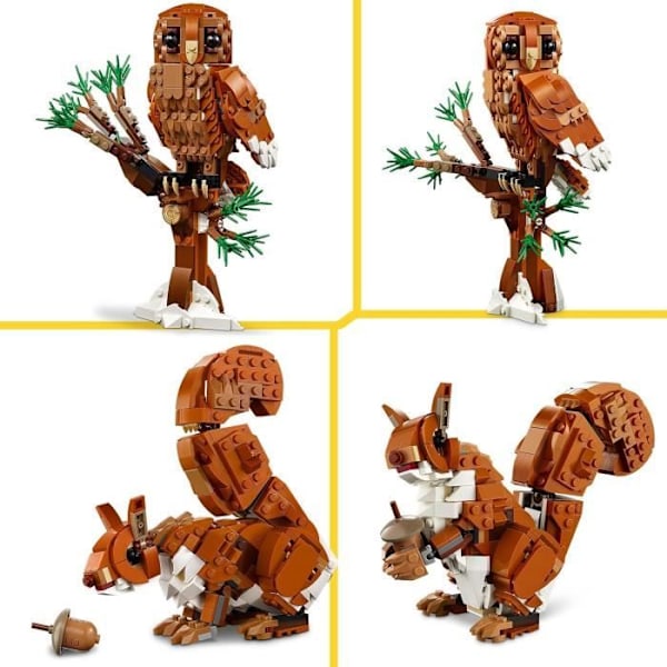 Leksak - LEGO - 31154 - Röd Varg - 3-i-1 - Skogs djur