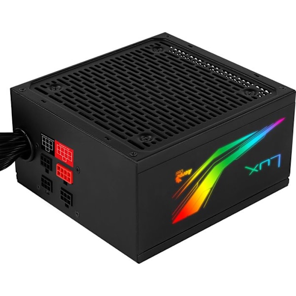 Strömförsörjning - Aerocool - LUXRGB1000M - 1000W - 80Plus Gold - RGB Modular Svart