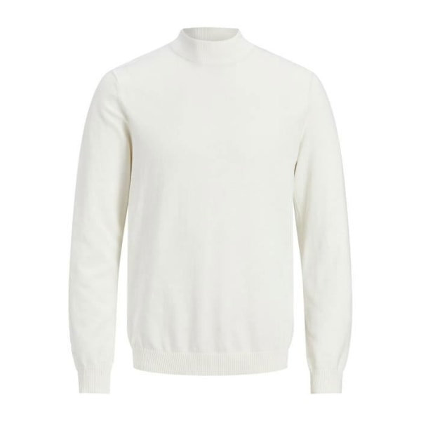 Pullover - Jack & Jones - Basic - Hög krage - Vit - Man Vit jag