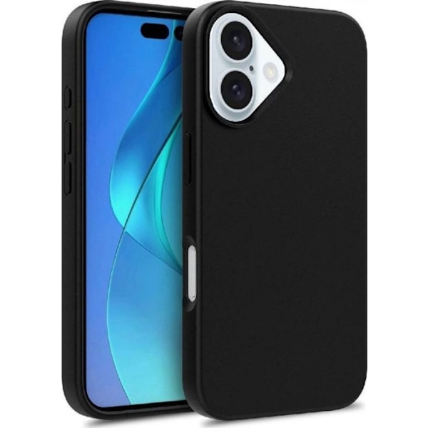Hurtel Coque i flera färger av vete för iPhone 16 Pro Max - svart