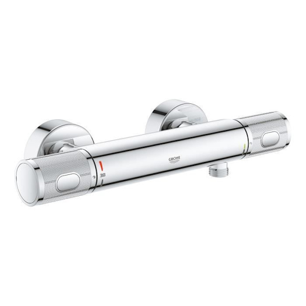 GROHE Precision Feel termostatisk duschblandare - Krom - Vattenbesparande - Metall
