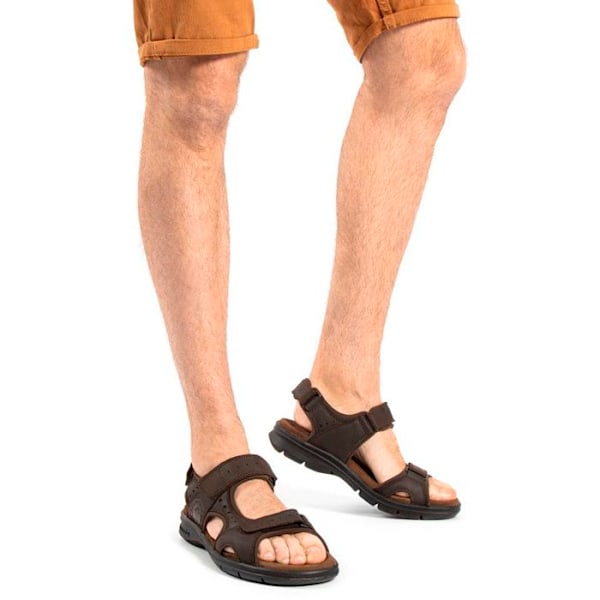 SANDALES PANAMA JACK SALTON BASICS BRUN_C1 44