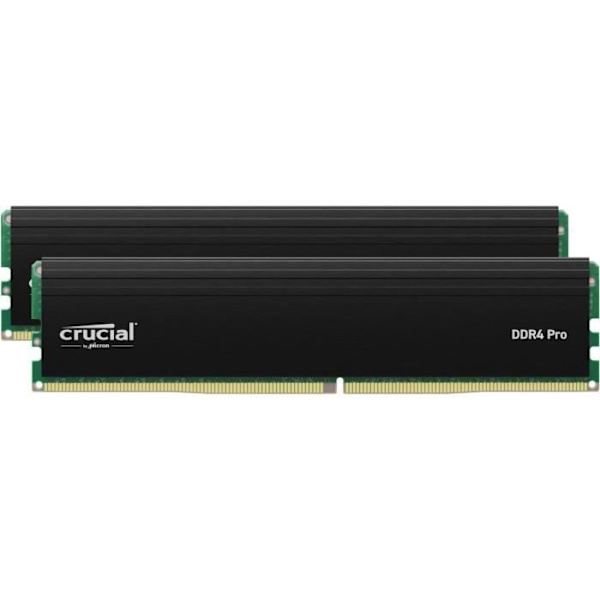 Crucial Mémoire RAM DDR4 Pro - 32GB Kit (16GBx2) - 3200 MT/s - CL22