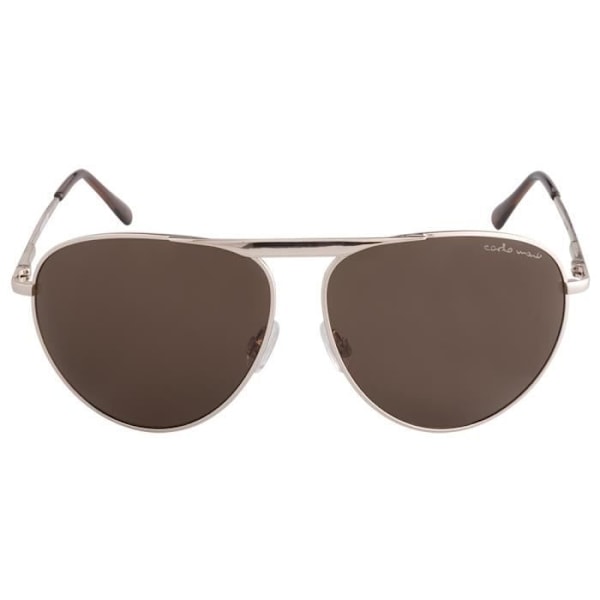 Solglasögon för män - Carlo Monti - Modena - Aviator - Silver