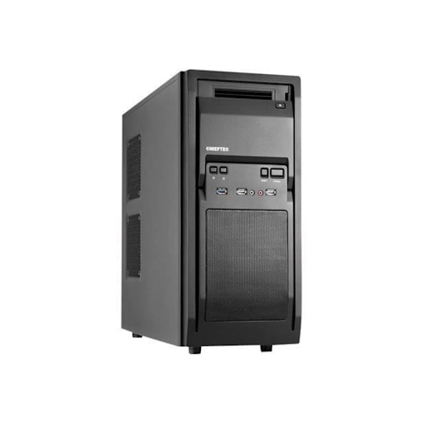 Chieftec LIBRA Series LF-02B Midi Tower - ATX - Svart - 5 inre fack - 120 mm fläkt