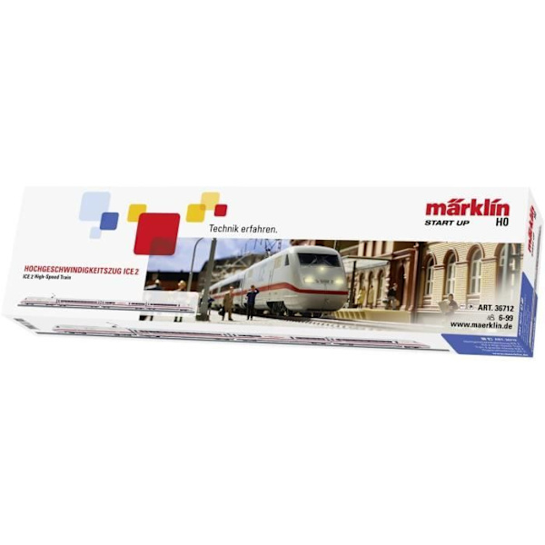 Eltåg - MÄRKLIN - Start up Ice 2 Train Pack - Ljudfunktioner - Vit