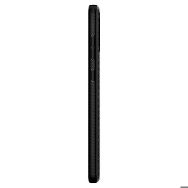 Coque - Spigen - Galaxy A51 - Geometriskt Mönster - Dubbel Skydd - Mjuk TPU Svart
