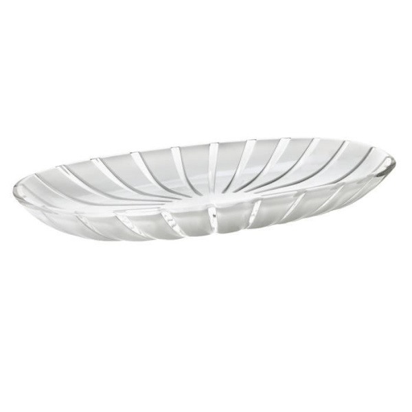 Serveringsfat - INGA NAMN - Grace - 38x19x4.5 cm - Hållbar plast - Olika färger Färga en scelta