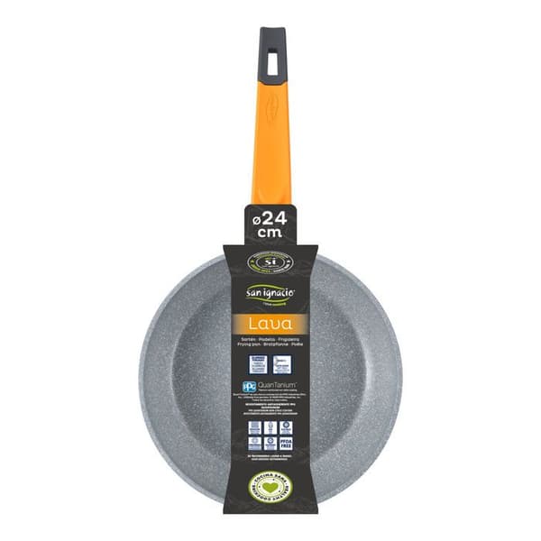 San Ignacio Lava Grå Smidd Aluminium Stekpanna - Ø 24 cm Grå