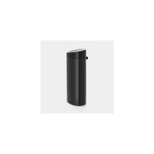 BRABANTIA Touch Bin - 40L - Matt Svart Matte svart