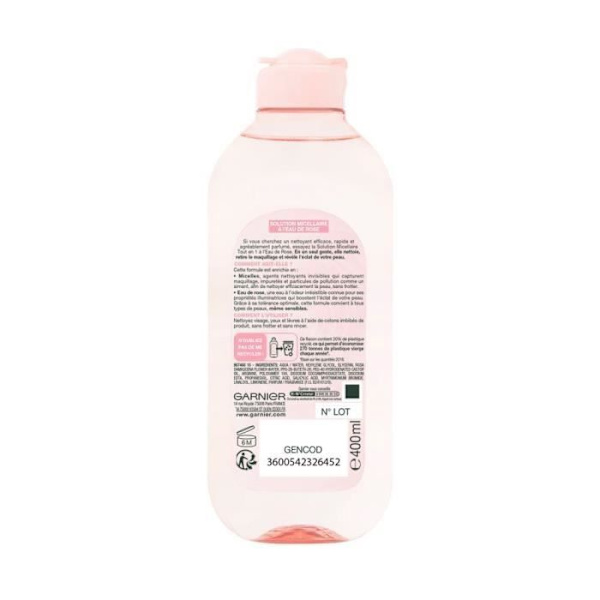GARNIER Skinactive Rose Water Micellar Solution - 400 ml