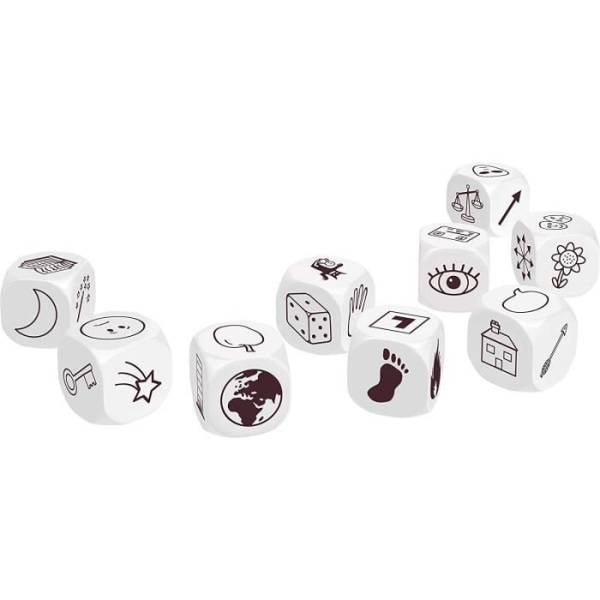 STORY CUBES Originalbrädspel - ASMODEE - Tärningar för att uppfinna berättelser
