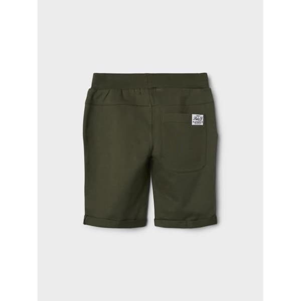 Shorts - NAME IT - Vermo - Grön - 100% bomull - Bakre ögla - 5 år