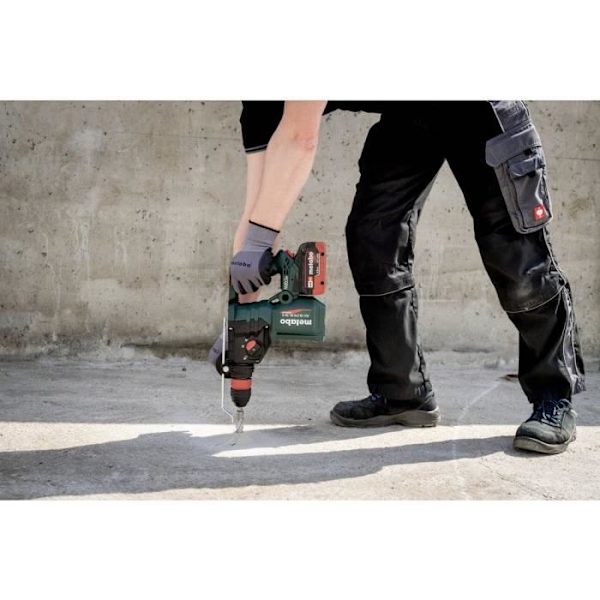 Metabo KH 18 LTX BL 28 Q SDS-Plus sladdlös borrhammare - 18V 5,5 Ah