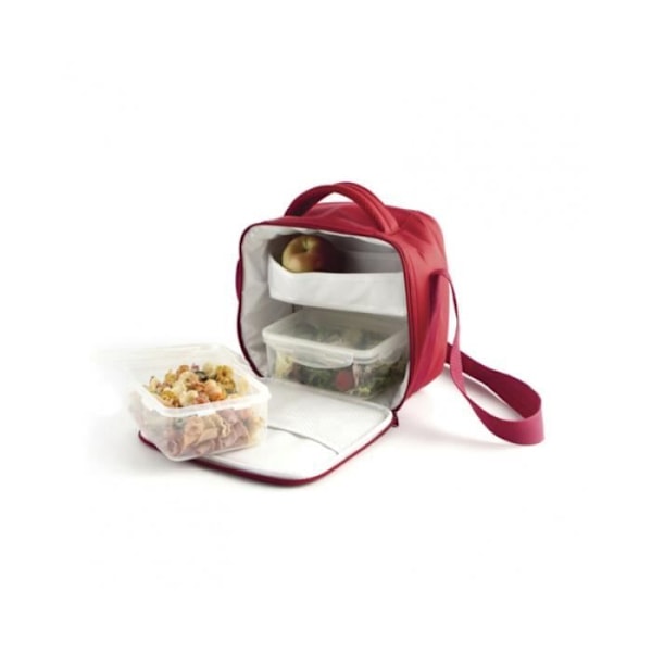 Lunchbox - Quid - Go! - Polyester - 22 x 13 x 22 cm - 850 ml - Svart Svart