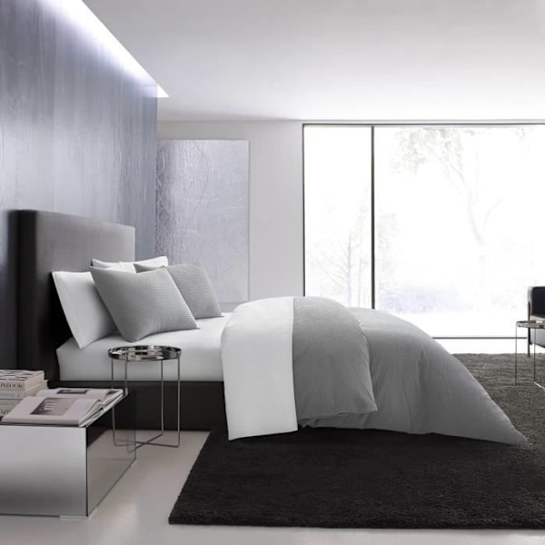 Vera Wang - Queen Size Sängkläderset i Bomull med Knäppning